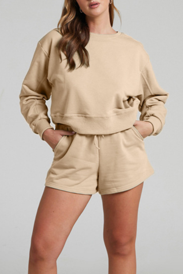 Sweatshirt Two Piece Set (6 Colors)